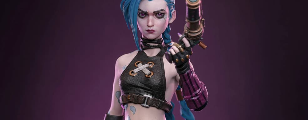 Hot Toys выпустила фигурку Джинкс из сериала «Аркейн»: хаос пришел в Пилтовер — слух