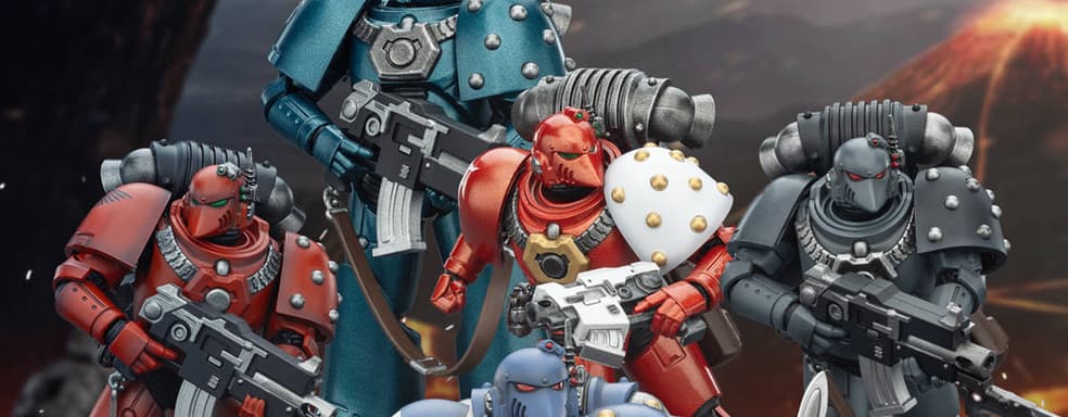JoyToy Opens Pre-Orders for Tactical Legionary Figures in Mk.VI Power Armor from Warhammer: The Horus Heresy