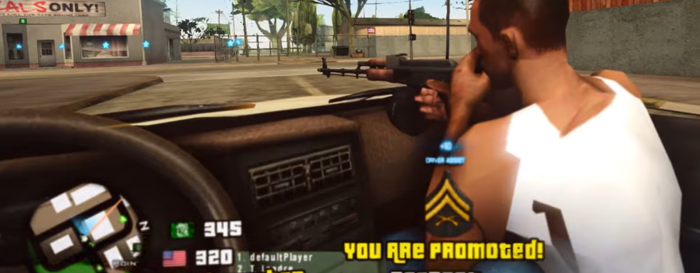 Modder turned Battlefield 2 into a shooter in the world of GTA: San Andreas and showed the result