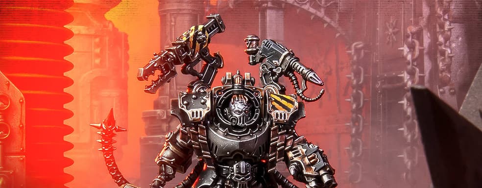 Los autores de Warhammer 40,000 mostraron la miniatura de Kravek Morn y un conjunto de mejoras para los Guerreros de Hierro
