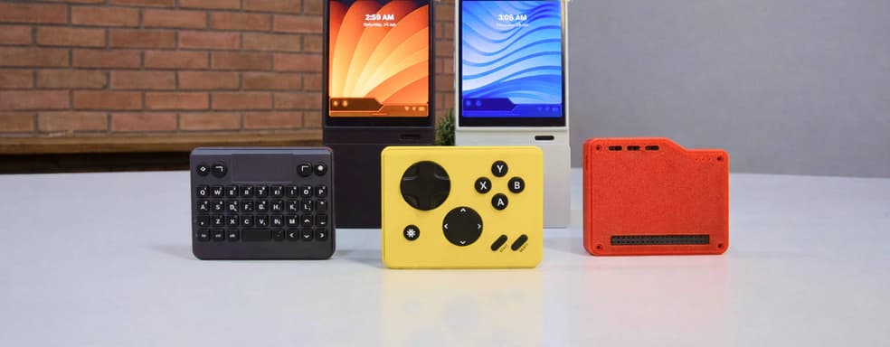 Стартовала крауд-кампания модульного компьютера Mecha Comet — портативка в формате смартфона