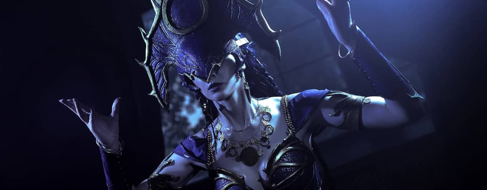 Косплеер предстала в образе Шар из Baldur’s Gate 3 — богини ночи, потери и забвения