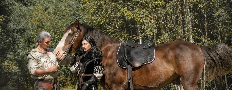 Косплееры показали конную прогулку Геральта и Йеннифэр из The Witcher 3: Wild Hunt 