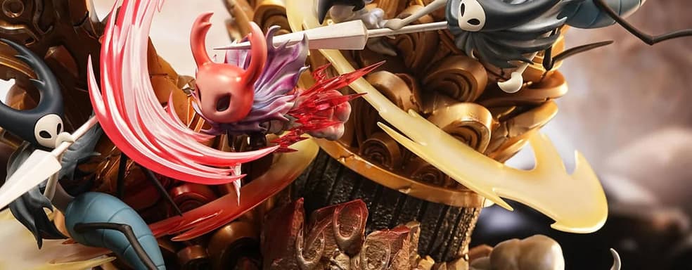 Рыцарь и лорды богомолов из Hollow Knight получат неофициальную диораму от 27abyss Studio 
