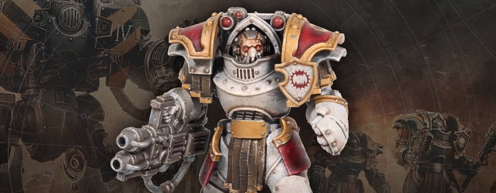 Сообщество Warhammer раскрасило миниатюры терминаторов и космодесантников с щитами из «Ереси Хоруса»