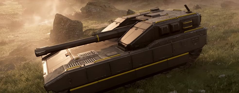 Разработчики Helldivers 2 показали в новом трейлере шутера САУ «Бастион», которая почему-то в игре называется танком