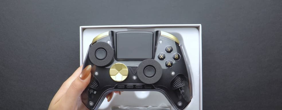 Anbernic показала распаковку контроллера RG G01 с экраном и датчиком пульса