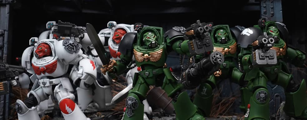 JoyToy Releases Trailer for Warhammer 40,000 Terminator Figures: Adeptus Astartes Veterans