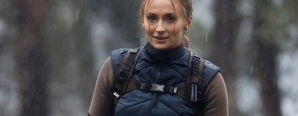 Sophie Turner se moja bajo la lluvia en imágenes del rodaje de la serie Tomb Raider