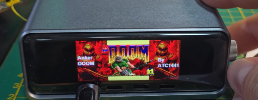 Шутер DOOM запустили на зарядной станции и показали геймплей