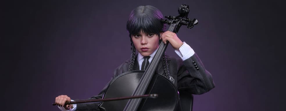 «Эмоции – это слабость»: Hot Toys официально представила новую фигурку Уэнздей из одноименного сериала