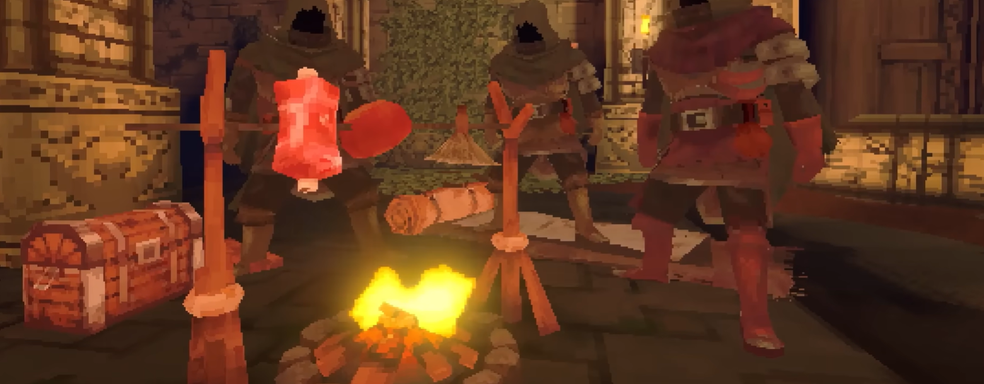 Анонсировали Deep Dish Dungeon — рогалик про зачистку подземелий, в котором сытный обед это часть геймплея