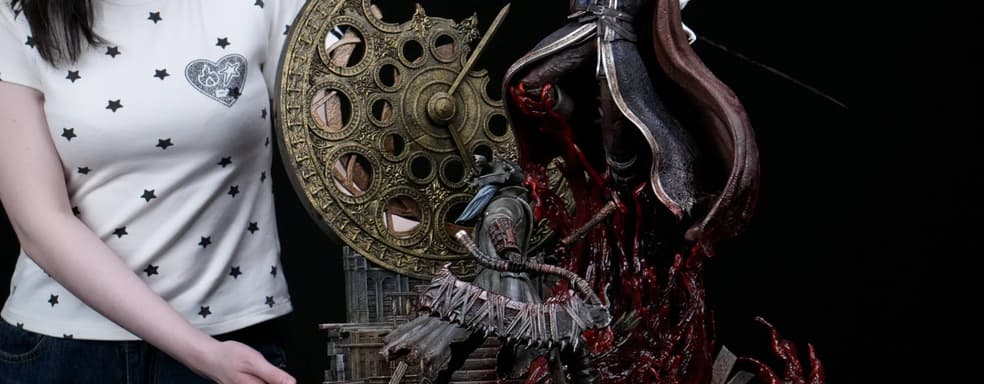 Битва в часовой башне: Bard Studio открыла предзаказ на неофициальную статую Охотника и Леди Марии из Bloodborne