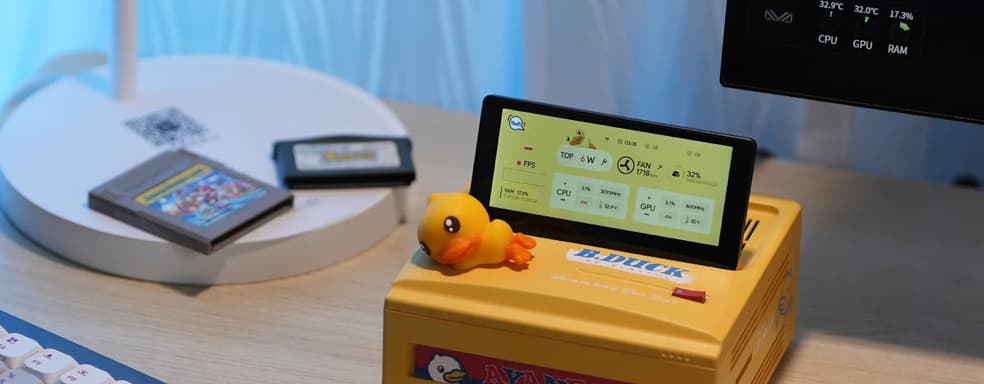 Для ценителей ретро-дизайна: Ayaneo открыла продажи на мини-ПК AM01S с сенсорным экраном