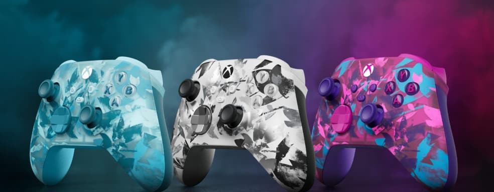 Лёд, Буря, Сердце. Xbox представила три стильных геймпада линейки Breaker Special Edition