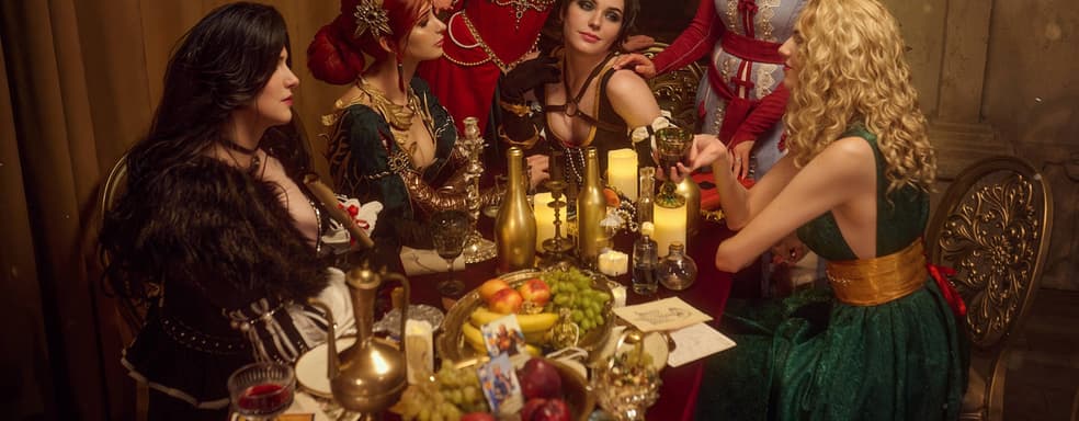 Великая Ложа: косплеерши воплотили образы чародеек из игры «Ведьмак 3: Дикая Охота»