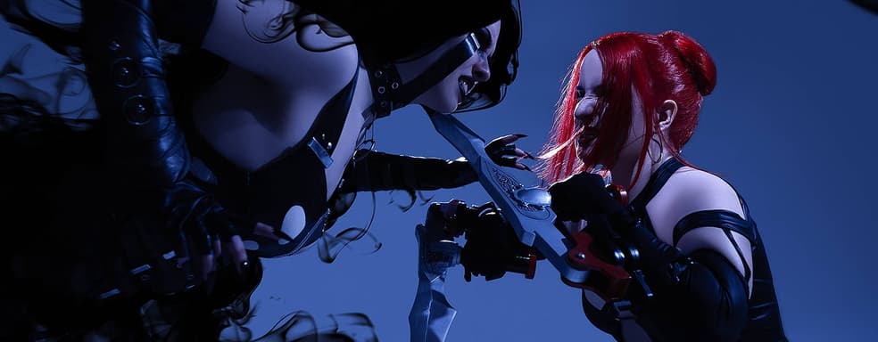 Семейные разборки: косплеерши превратились в Рейн и Эфемеру из игры BloodRayne 2