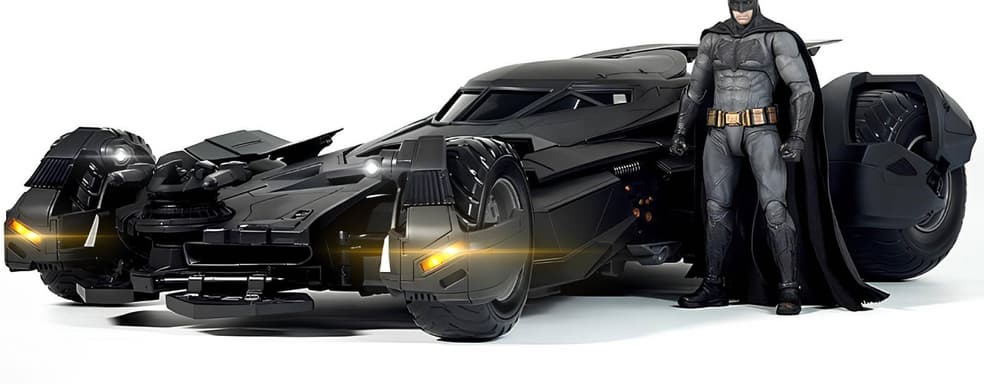 U-P-Finegures открыла предзаказ на модель Бэтмобиля из фильма «Лига справедливости»