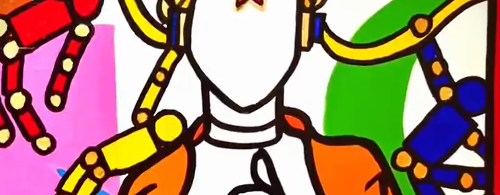 Atomic Heart получит коллаб с художницей Пападопулос — героев Mundfish представили в необычном стиле