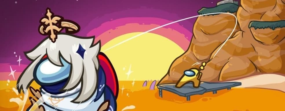 В Among Us теперь можно растворять тела, вести расследование и примерить образ Паймон из Genshin Impact