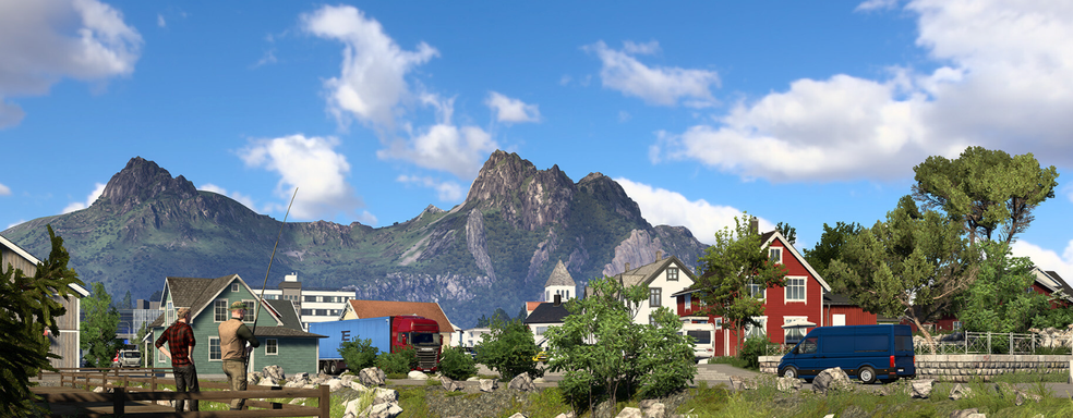 Авторы Euro Truck Simulator 2 показали первый геймплей северного дополнения Nordic Horizons