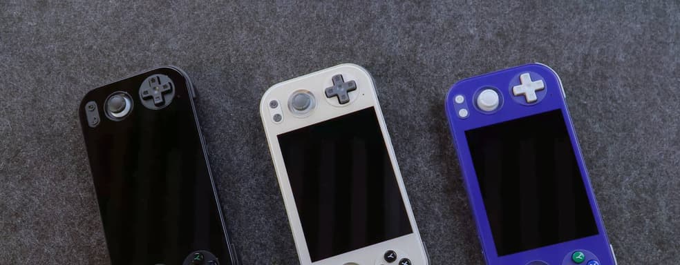 Anbernic опубликовала видео с распаковкой портативной и горизонтальной консоли RG 476H