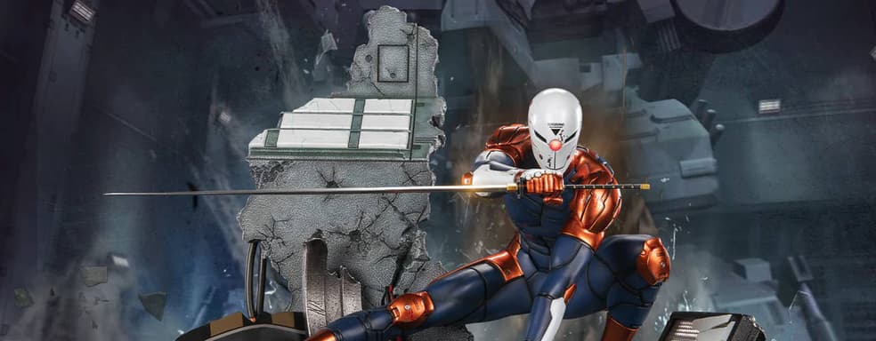 Киборг-ниндзя: First 4 Figures открыла предзаказ на статую Грея Фокса из Metal Gear Solid