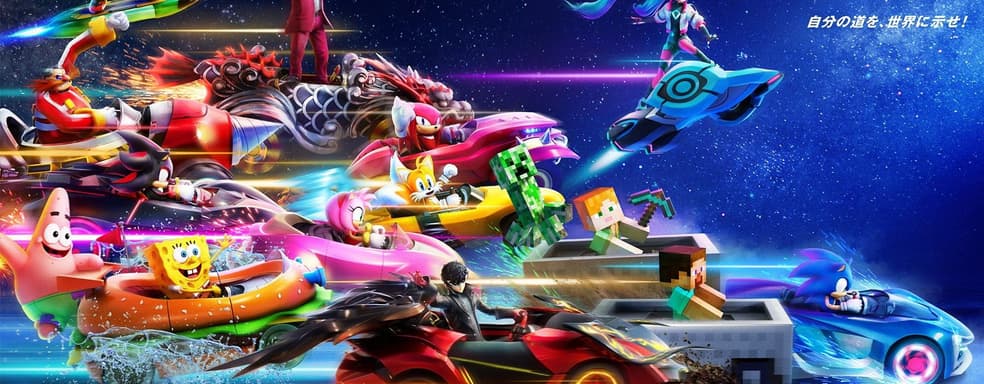 Sega раздаст 12 бесплатных DLC для Sonic Racing: CrossWorlds