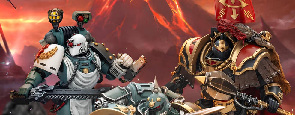 Сыны Хоруса: JoyToy открыла предзаказ на фигурки Апотекария, Чемпиона и Претора из Warhammer: The Horus Heresy