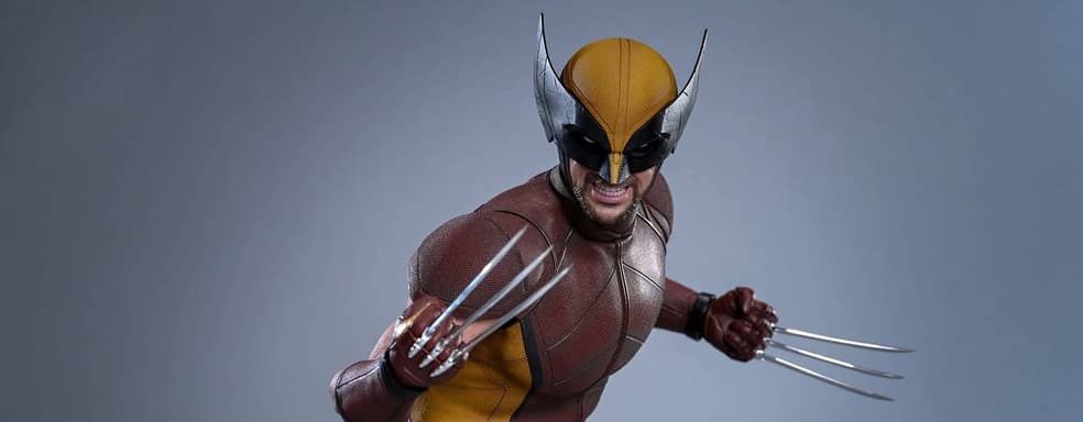 Hot Toys представила фигурку Росомахи из фильма «Дэдпул и Росомаха» в классическом коричнево-бежевом костюме