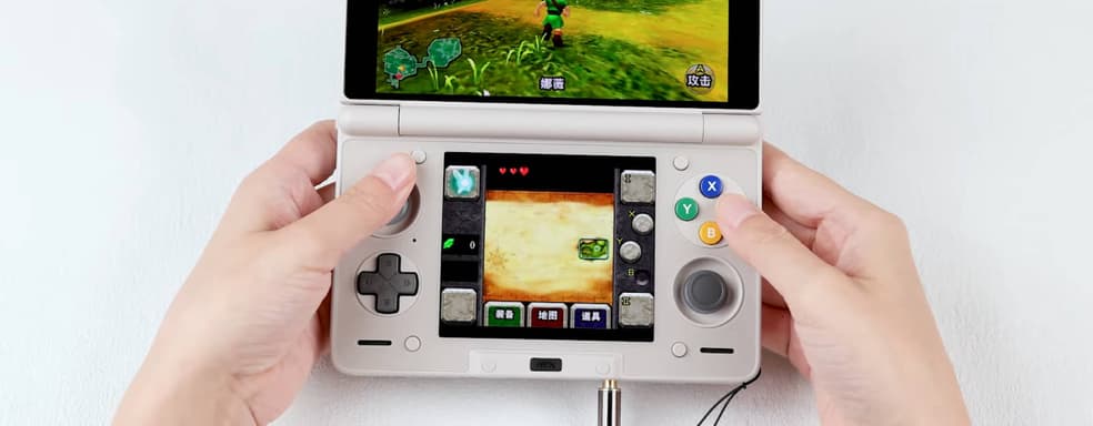 Опубликован геймплей игр с Nintendo DS и 3DS на портативной консоли с двумя экранами AYN Thor