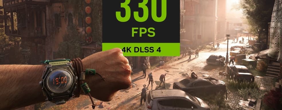 RTX 5090 разгоняет Dying Light: The Beast до 330+ fps в 4K