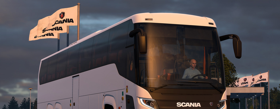 New Gameplay in Euro Truck Simulator 2 — First Bus and Cabin View Shown