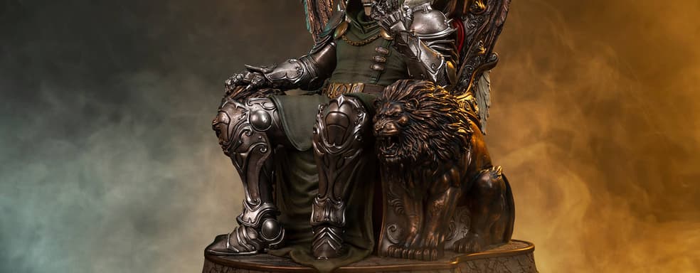 «Моё имя будет звучать в веках»: Premium Collectibles Studio представила статую Доктора Дума из Marvel Rivals