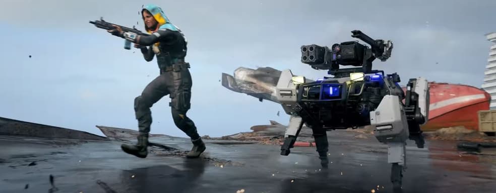 "You can pet the robo-dog. So cute." Activision showed the first multiplayer trailer for Black Ops 7