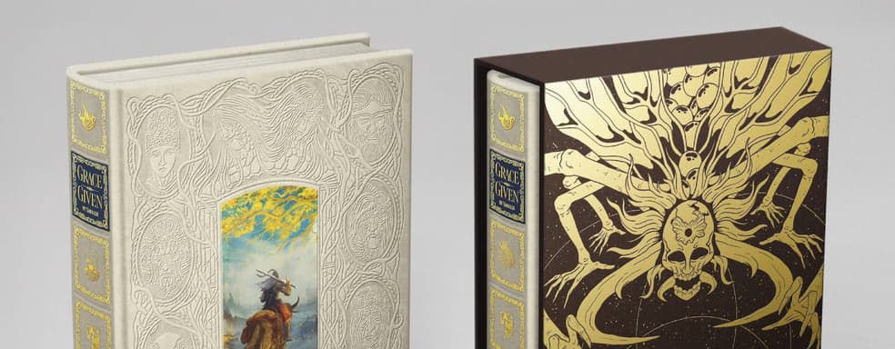 В России книгу «Мифология Elden Ring. Дар благодати» выпустят в двух оформлениях