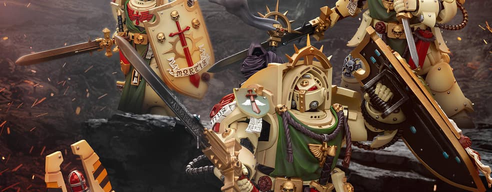 Терминаторы Тёмных Ангелов: JoyToy открыла предзаказ на фигурки Рыцарей Крыла Смерти из Warhammer 40,000