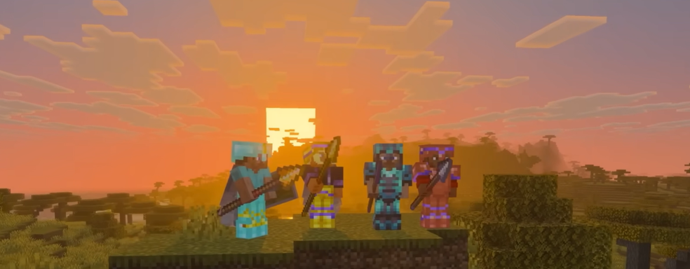 В Minecraft появится подводный маунт, зомби-лошадь и новое оружие — показали обновление Mounts of Mayhem