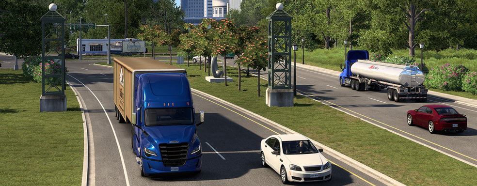 Разработчики American Truck Simulator показали Шривпорт в Луизиане. Новые скриншоты дополнения про южный штат