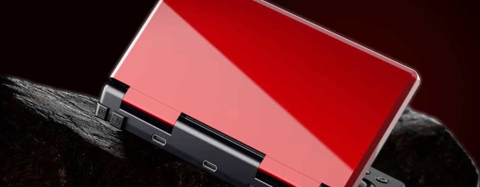 Опубликован тизер-трейлер портативной и раскладной консоли с двумя экранами Anbernic RG DS — слух