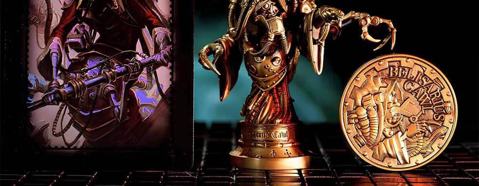 Письмо от архимагоса-доминуса: Starforged выпустила сургучную печать Велизария Коула из Warhammer 40,000