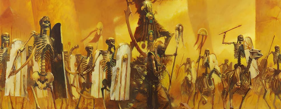 Команда Warhammer: The Old World собирается открыть предзаказы на миниатюры Жрецов-Личей и Королевских Вестников