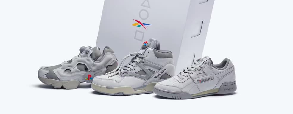 PlayStation выходит на улицы. Reebok готовит кроссовки с ностальгией 90-х