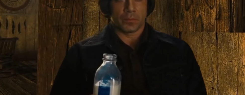 Блогер отправил киллера Антона Чигура из «Старикам тут не место» в мир TES V Skyrim