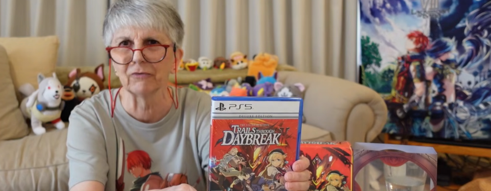 У «Бабушки из Скайрима» нашлась конкурентка — бабушка-фанатка JRPG Persona, Atelier и Trails
