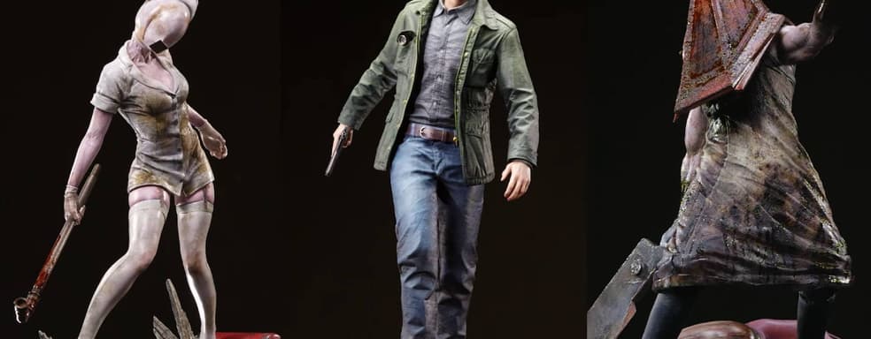 Prime 1 Studio показала статуи Пирамидоголового, Джеймса Сандерленда и Пузыреголовых медсестер из ремейка Silent Hill 2