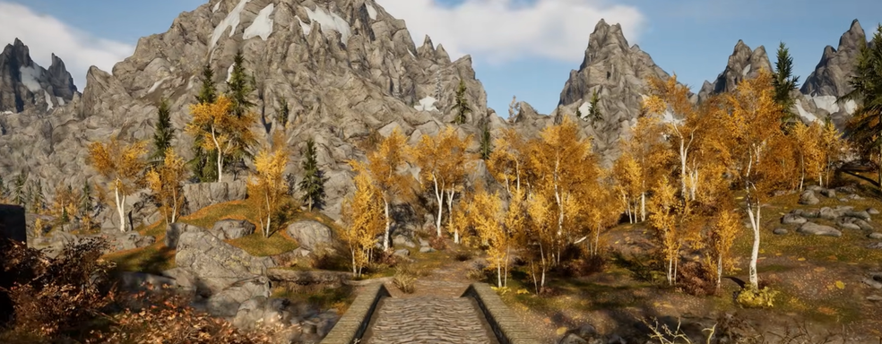 Вышло обновление фанатского ремейка Skyrim на движке Unreal Engine 5.6