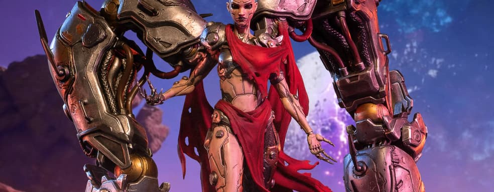 Королева Потрошителей: PureArts открыла предзаказ на статую Каллис из игры Borderlands 4