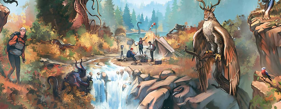 Открылся предзаказ на настольную игру «Криптиды. В поисках мифических существ»