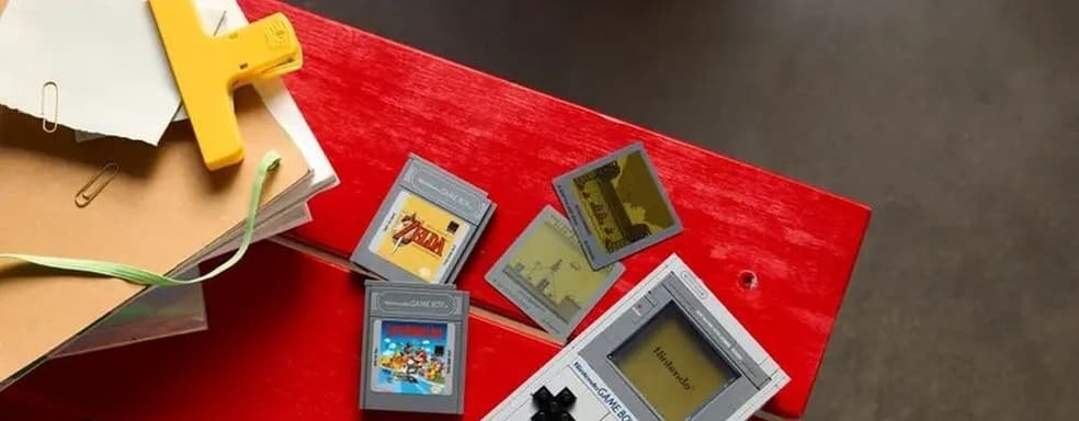LEGO Game Boy удивляет детализацией. Точно воссозданы даже внутренние компоненты